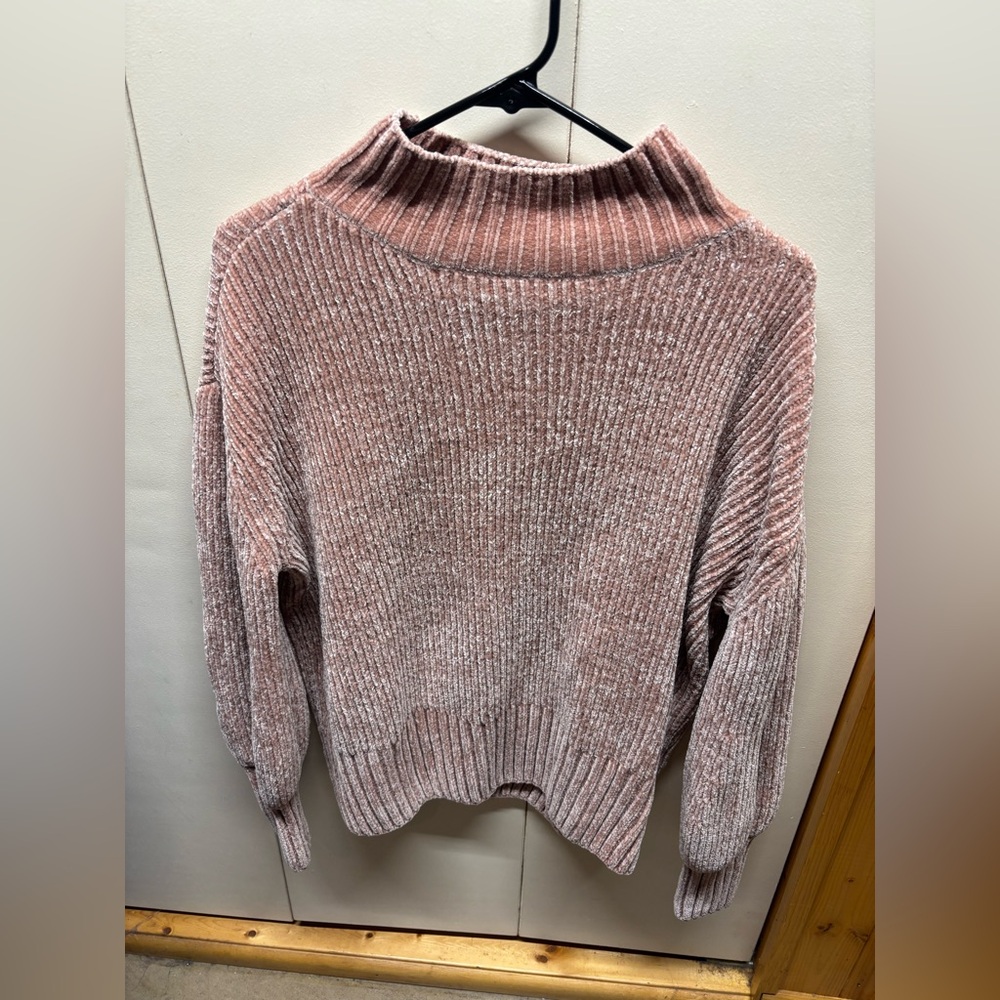 Cynthia Rowley Chenille Mockneck Sweater